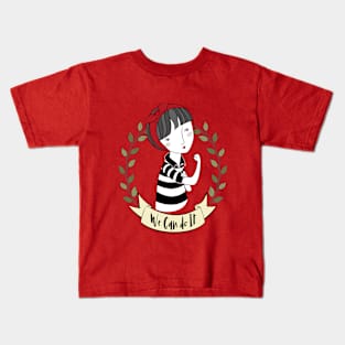 we can do it - feminist Kids T-Shirt